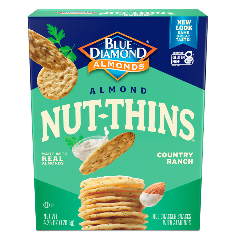 Blue Diamond Country Ranch Thin Crackers (12x4.25 Oz) Default Title