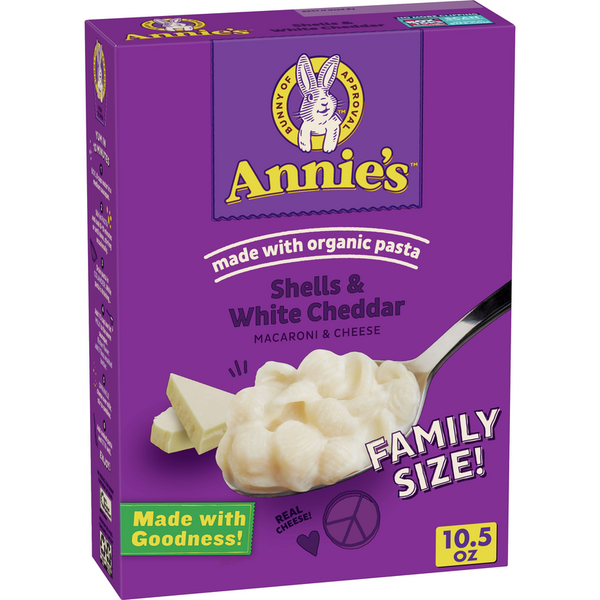 Annie's Shells & White Cheddar Family Size (6x10.5 Oz) Default Title