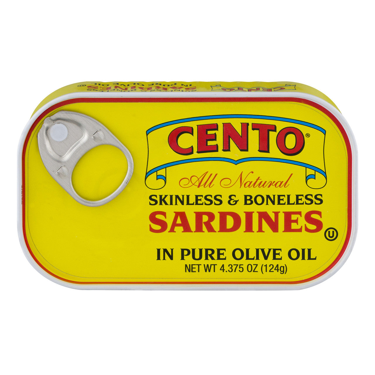 Cento Skinless & Boneless Sardines (25x4.38 OZ) - GreatEagleInc