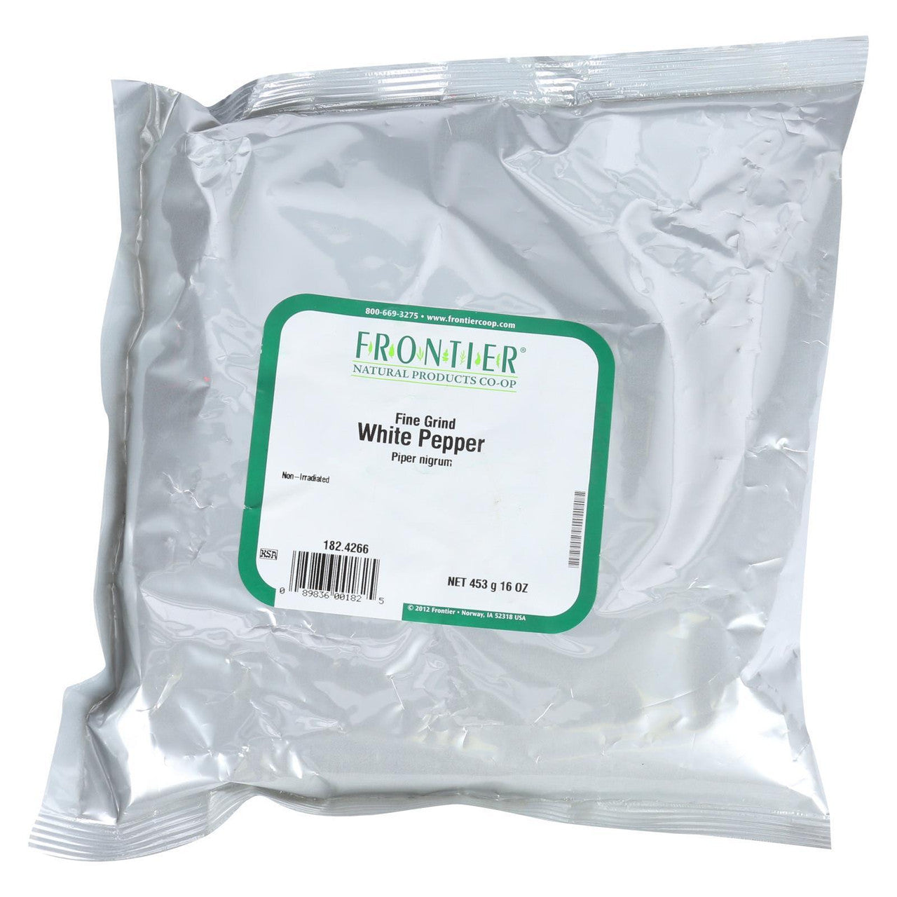 Frontier Herb Ground White Pepper (1x1lb) - GreatEagleInc