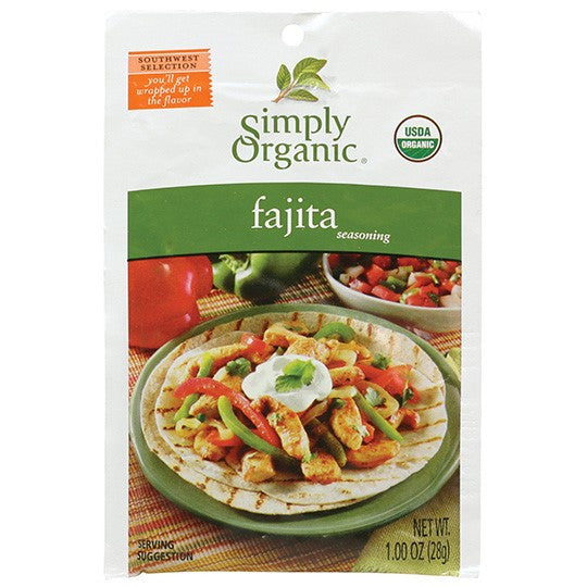 Simply Organic Fajita Seasoning (12x1OZ ) Default Title