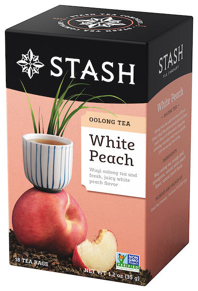 Stash Tea Oolong White Peach Wuy Tea (6x18 CT)