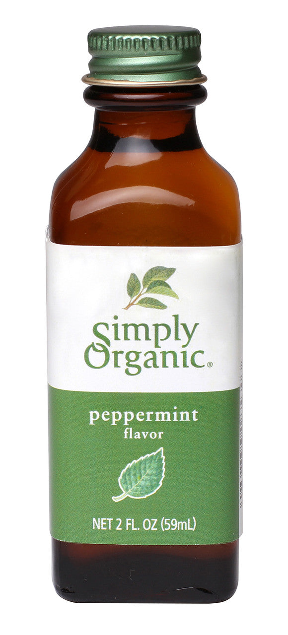 Simply Organic Peppermint Flavor (6x2 Oz)