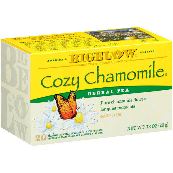 Bigelow COzy Chamomile Herb Tea (6x20 Bag) Default Title