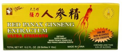 Prince Of Peace Red Panax Ginseng Extract (1x30X10 CC) Default Title