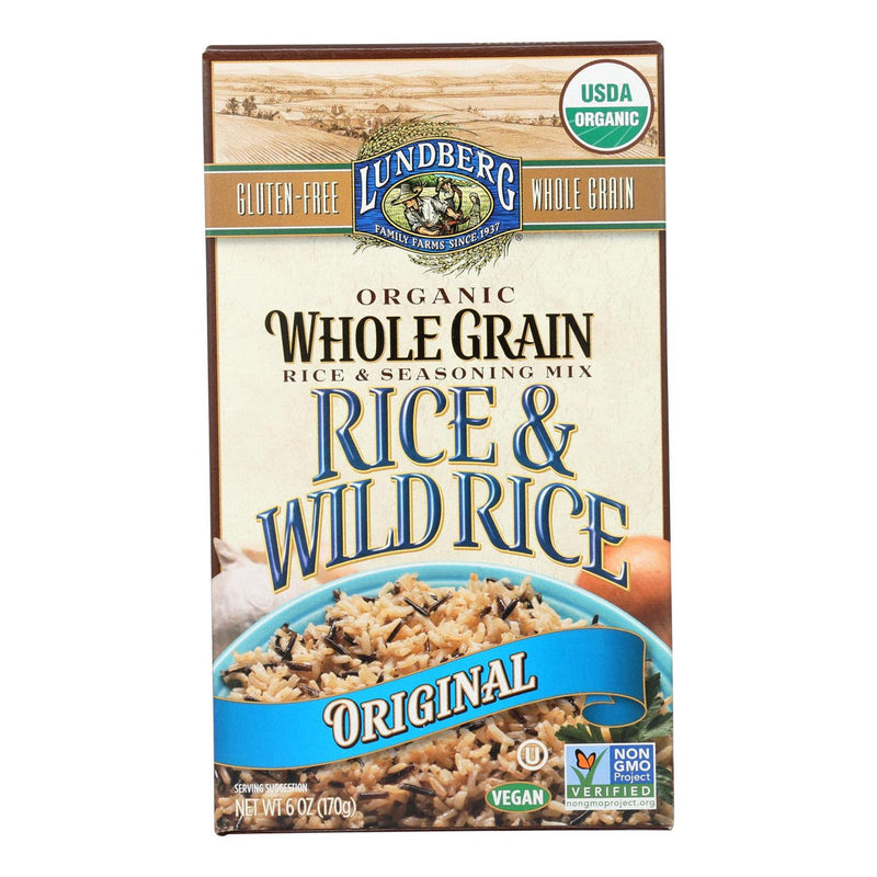 Lundberg Organic Whole Grain Original Wild Rice (6x6 OZ)