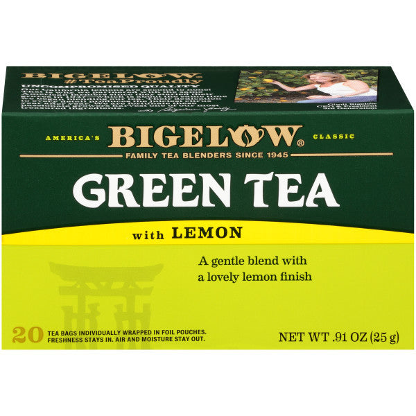 Bigelow Green Tea With Lemon (6x20 Bag) - GreatEagleInc