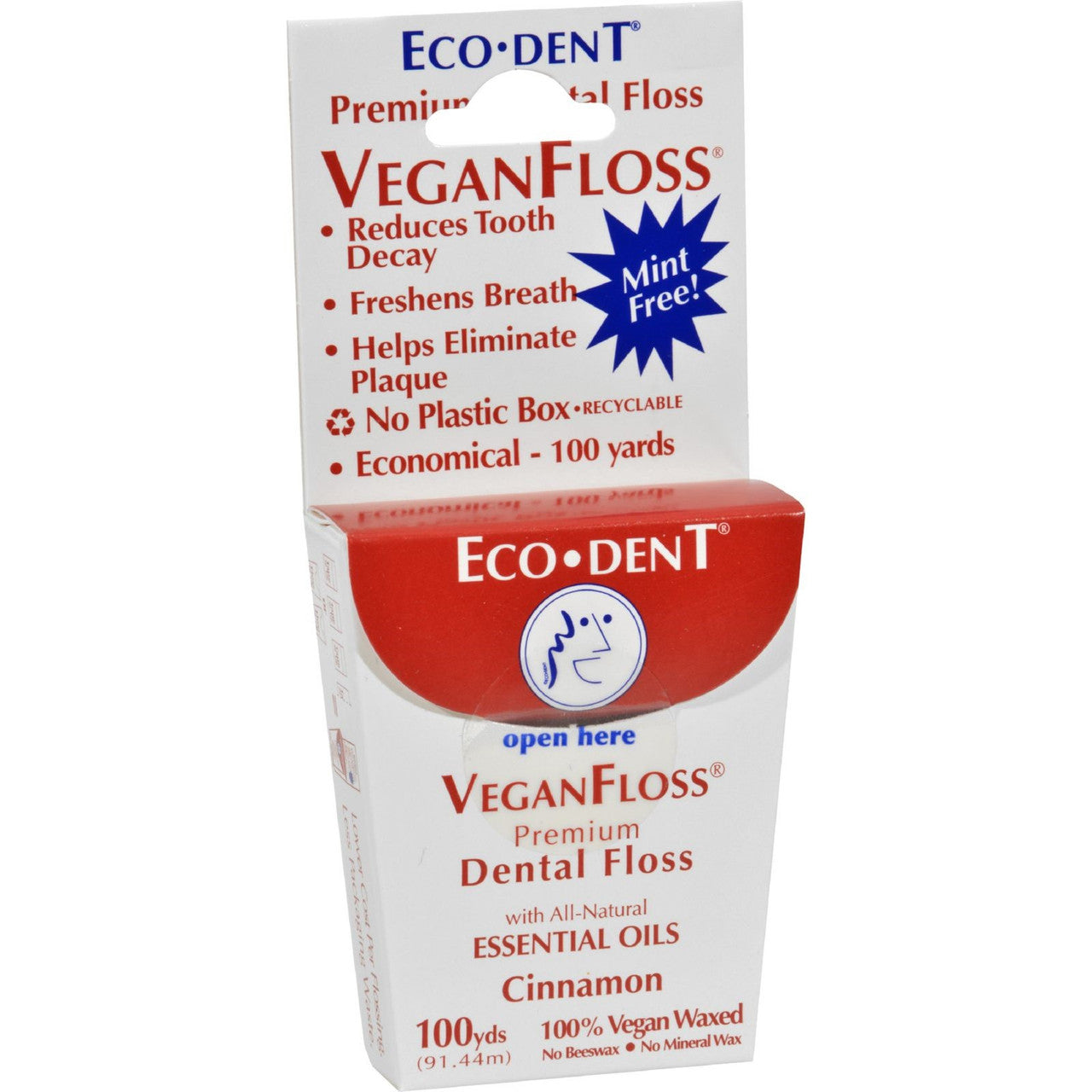 ECO DENT VEGAN FLOSS CIN (6x100.00) Default Title