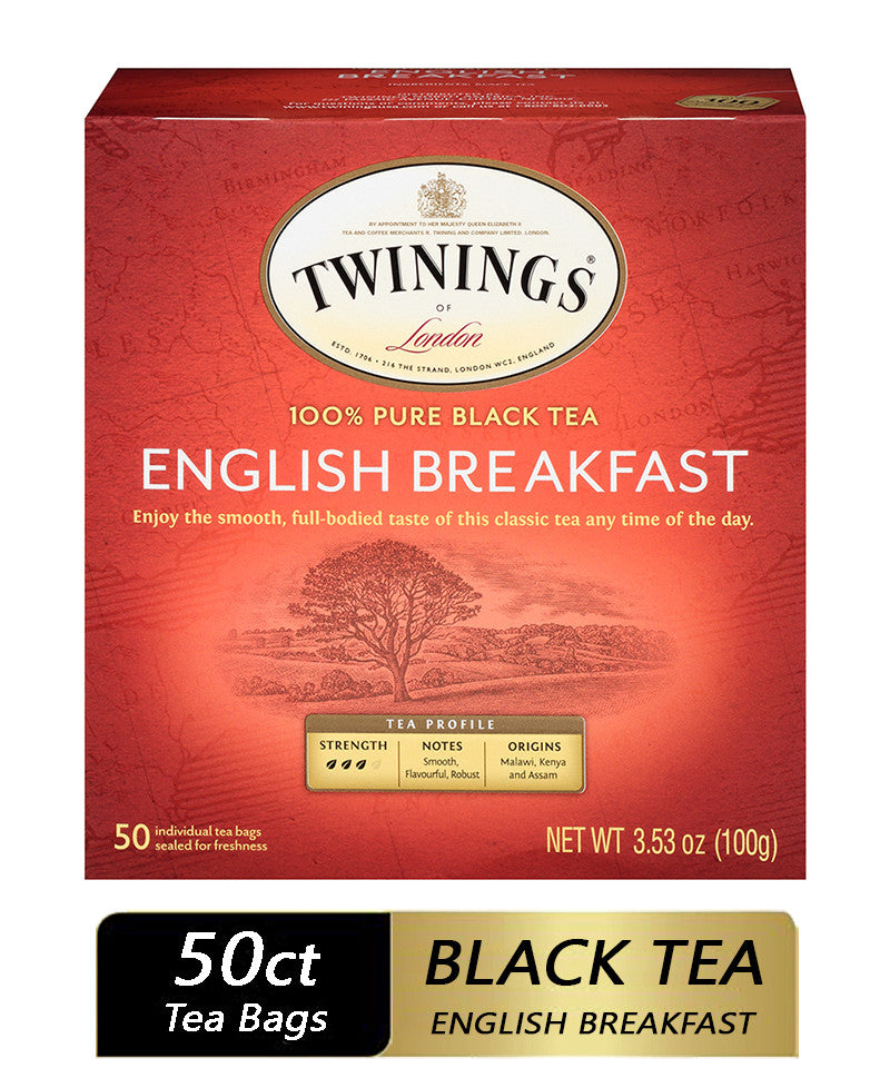 Twinings English Breakfast (6x50 Bag) Default Title