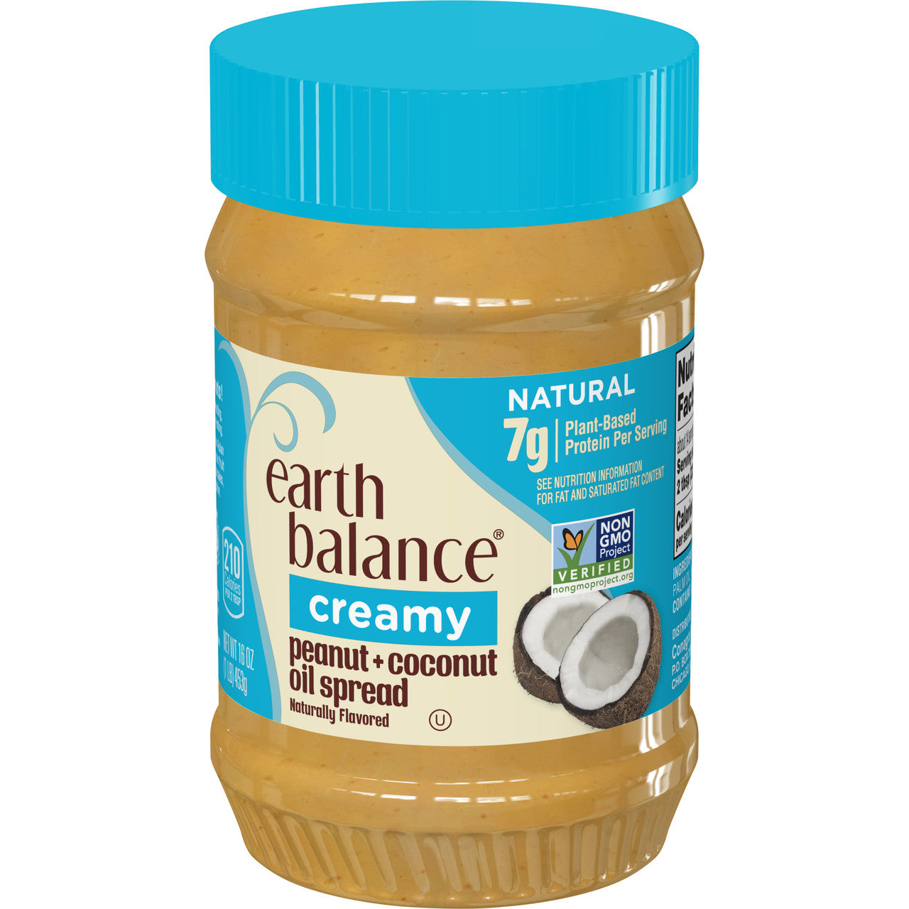 Earth Balance Creamy Coconut Peanut Butter (12x16 Oz) Default Title