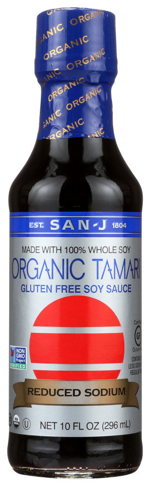 San-J Org Tamari Platinum Wheat Free Red Salt (6x10 Oz) Default Title