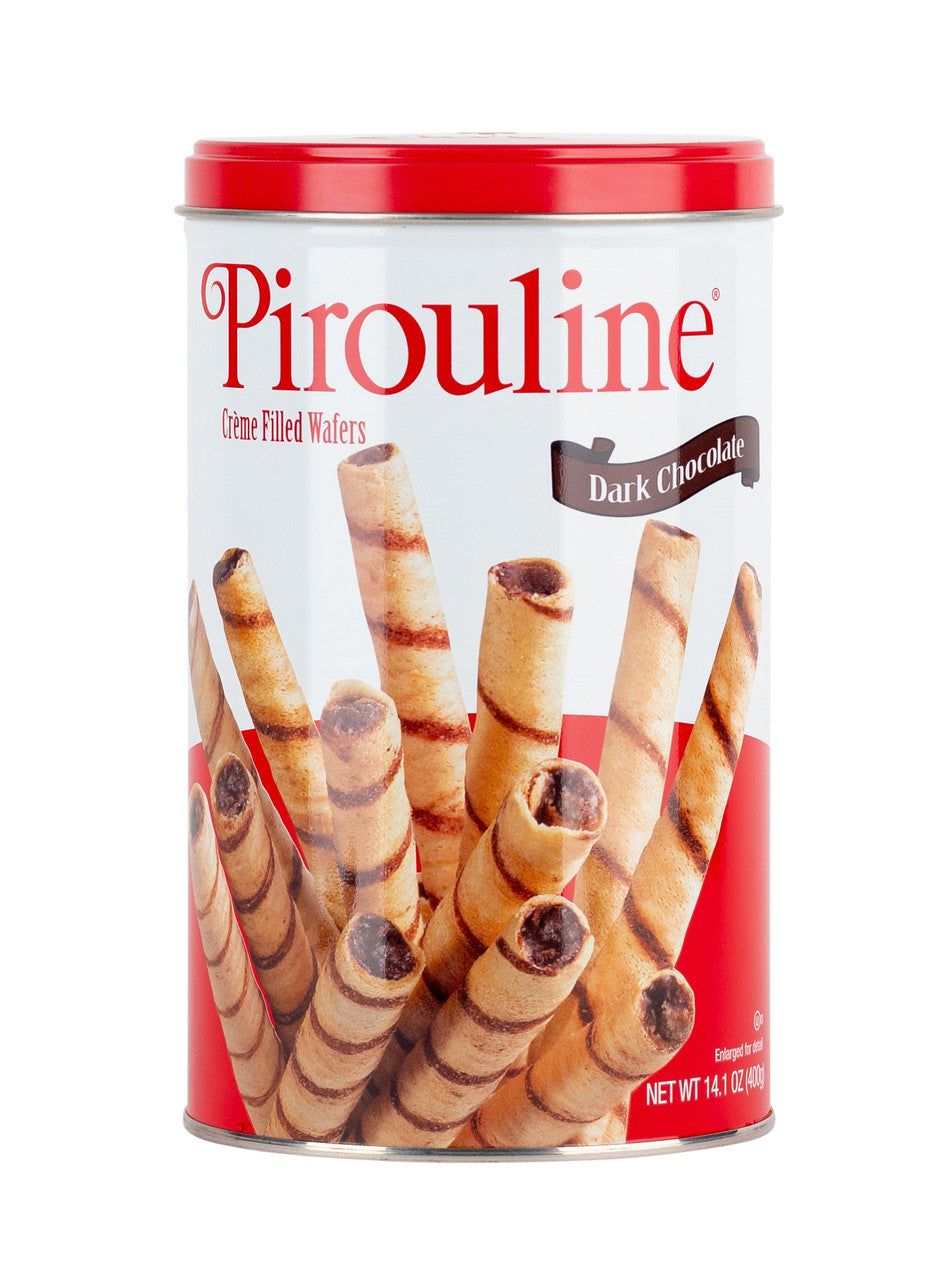 De Beukelaer Pirouline Rolled Wafers Dark Chocolate (6x14Oz) Default Title