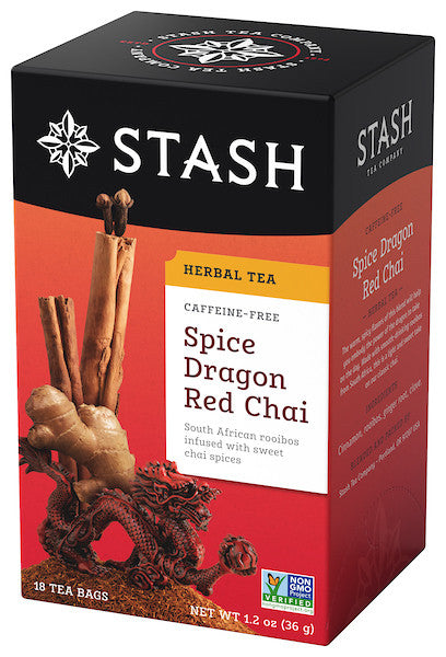 Stash Tea Spc Drgn Red Chai (6x18BAG ) Default Title