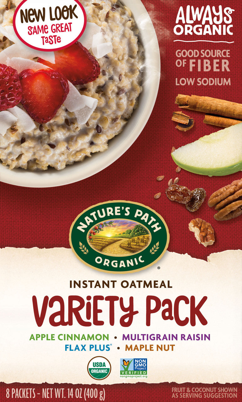 Nature's Path Variety Oatmeal Pouch (6x8x1.7 Oz) Default Title