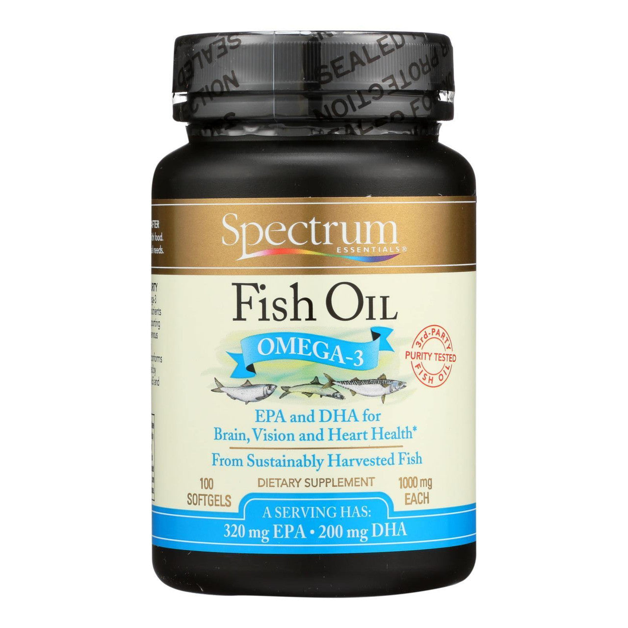 Spectrum Essentials Fish Oil Omega 3 (1x100 CAP) Default Title