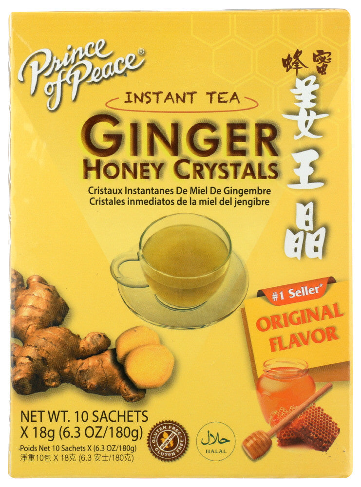 Prince Of Peace Instant Ginger Honey Crystals (1x10 Bag) Default Title