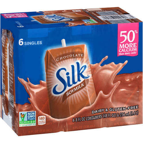 Silk Soy Chocolate Aseptic (3X6 Pack) Default Title