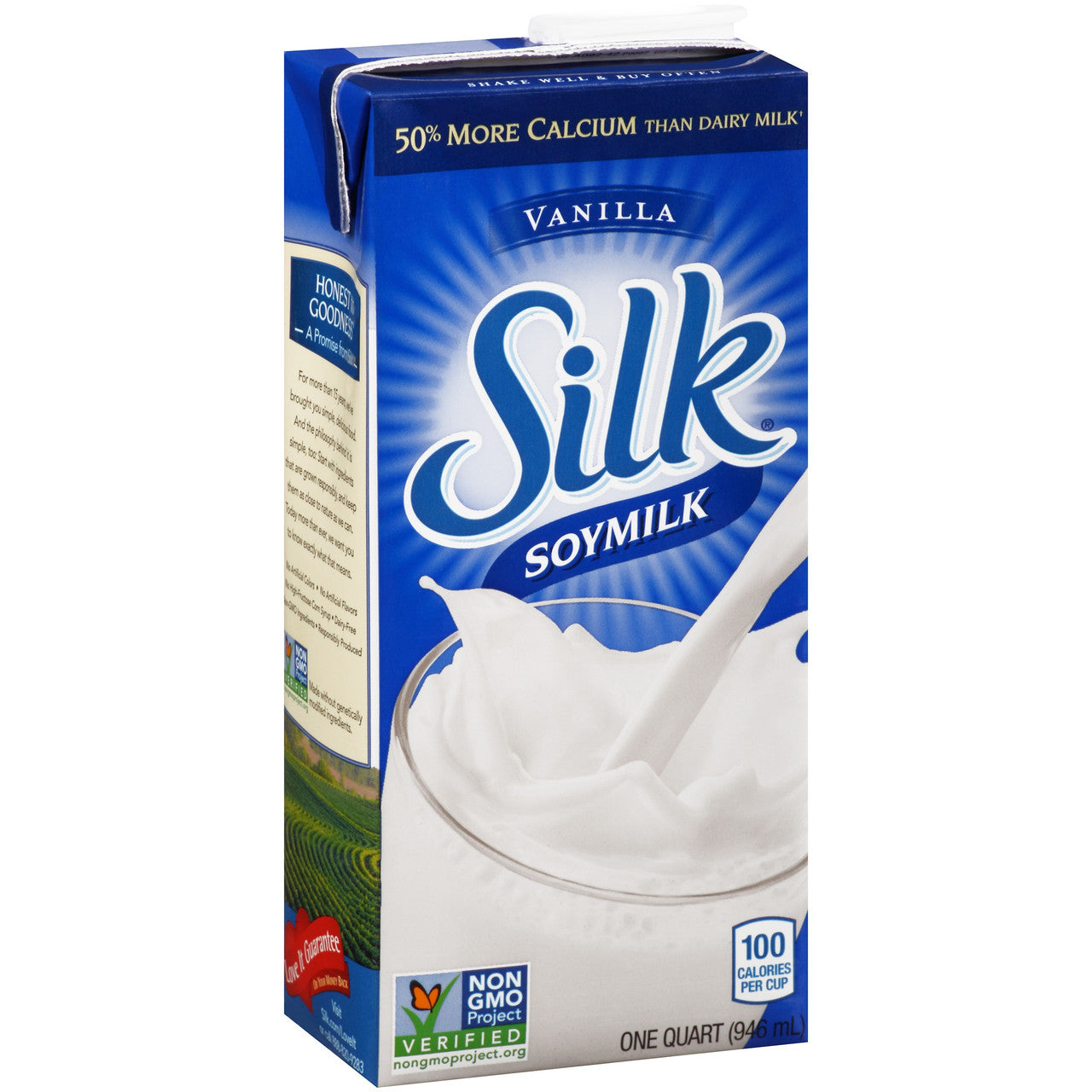Silk Soy Very Vanilla Aseptic (3X6 Pack) Default Title