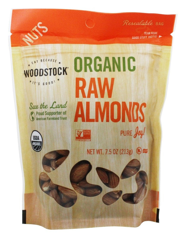 Woodstock Organic Almonds (8x7.5 Oz)