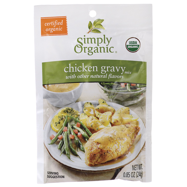 Simply Organic Roasted Chicken Gravy, Seasoning Mix (12x0.85Oz) Default Title