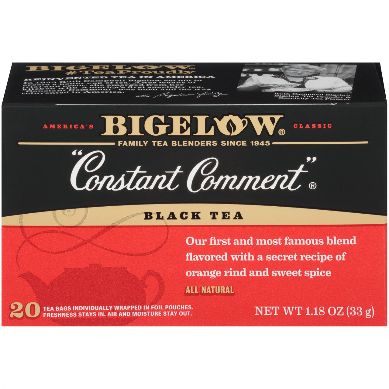 Bigelow Constant Comment Tea (6x20 Bag ) Default Title