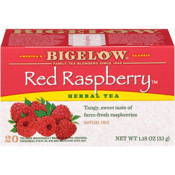 Bigelow Red Raspberry Herbal Tea (6x20 Bag ) Default Title