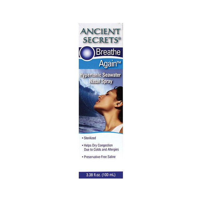Ancient Secrets Breath Again Nasal Spray (1x3.38 Oz) Default Title