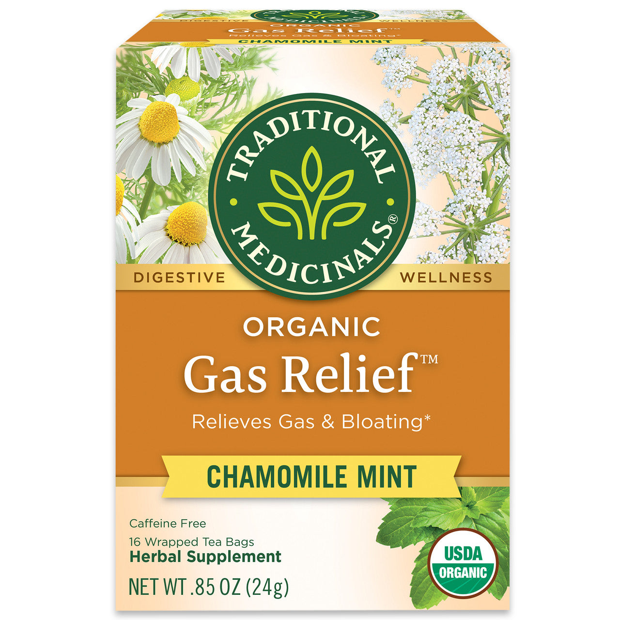 Traditional Medicinals Gas Relief (6x16BAG ) Default Title