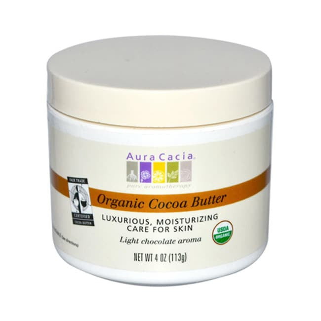 Aura Cacia Pure Cocoa Butter (1x4 Oz) Default Title