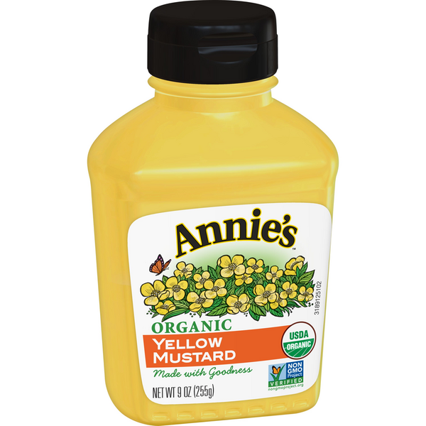 Annie's Naturals Yellow Mustard (12x9 Oz) Default Title