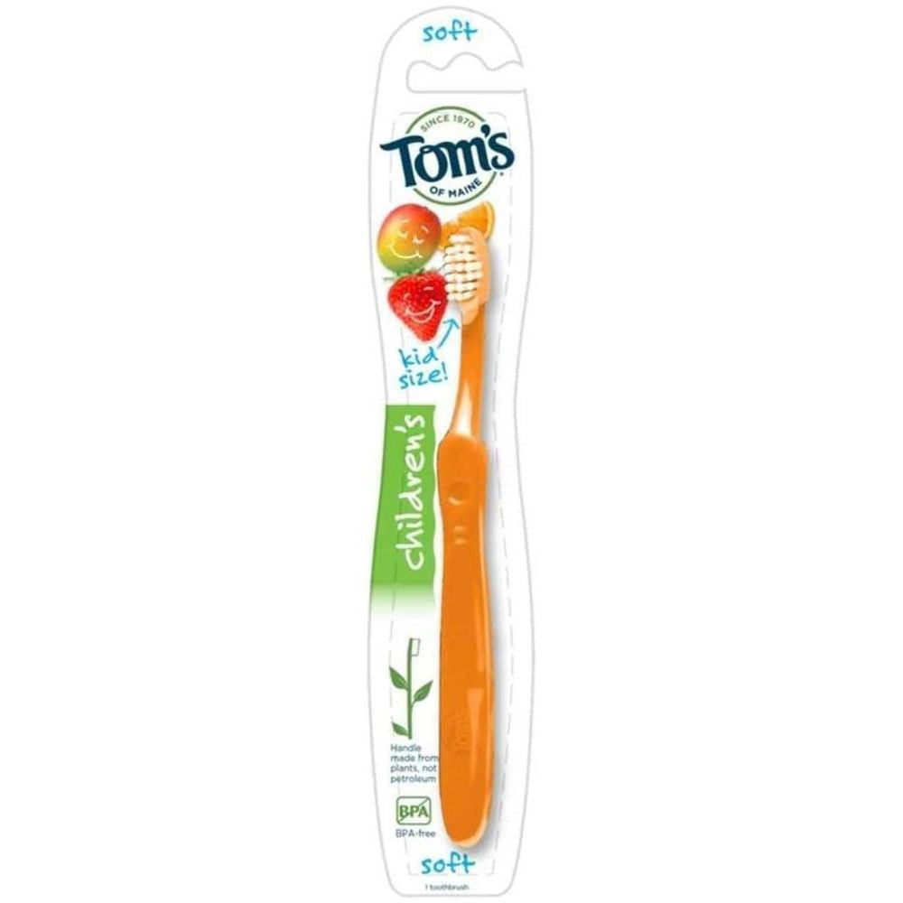 Tom's of Maine Children's Dye-free Toothbrush (6x1 EACH) - GreatEagleInc