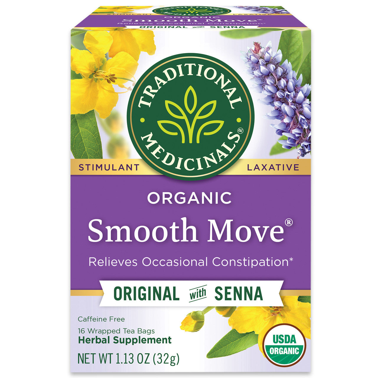Traditional Medicinals Smooth Move Herb Tea (6x16 Bag) Default Title