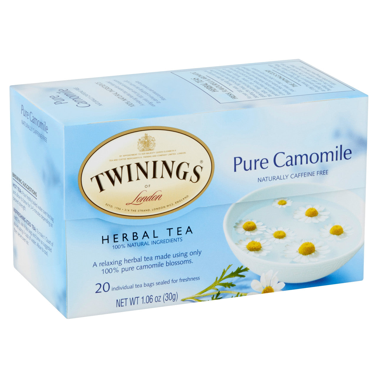 Twinings Pure Camomile Tea (6x20 Bag) - GreatEagleInc