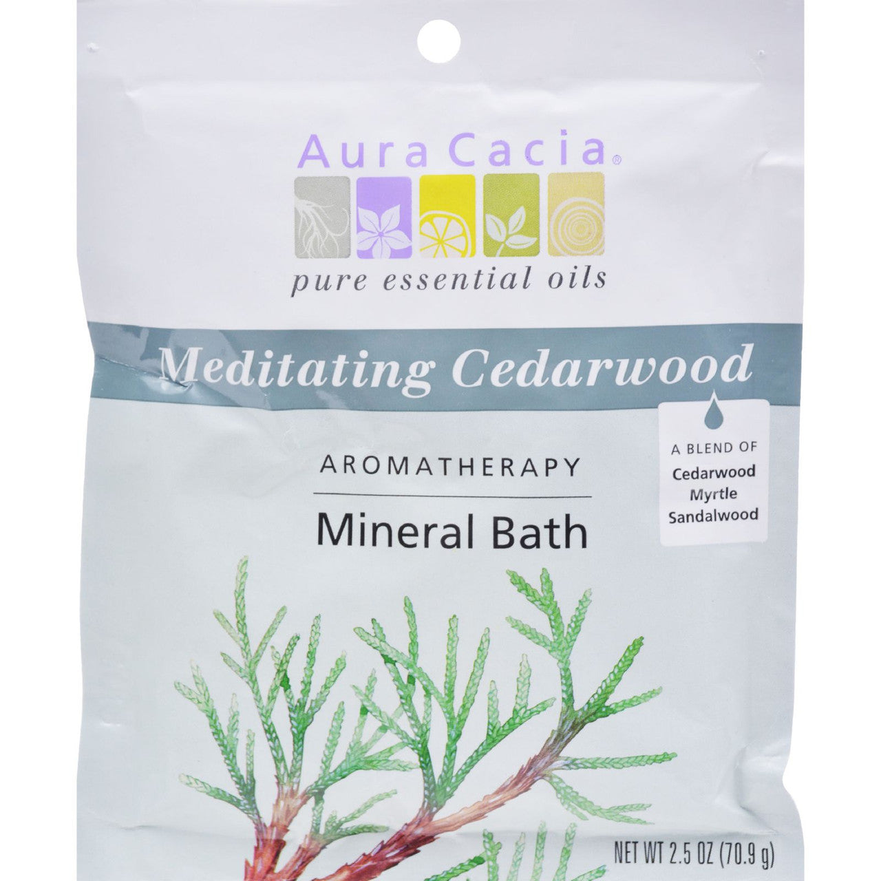 Aura Cacia Meditation Mineral Bath (6x2.5 Oz) Default Title
