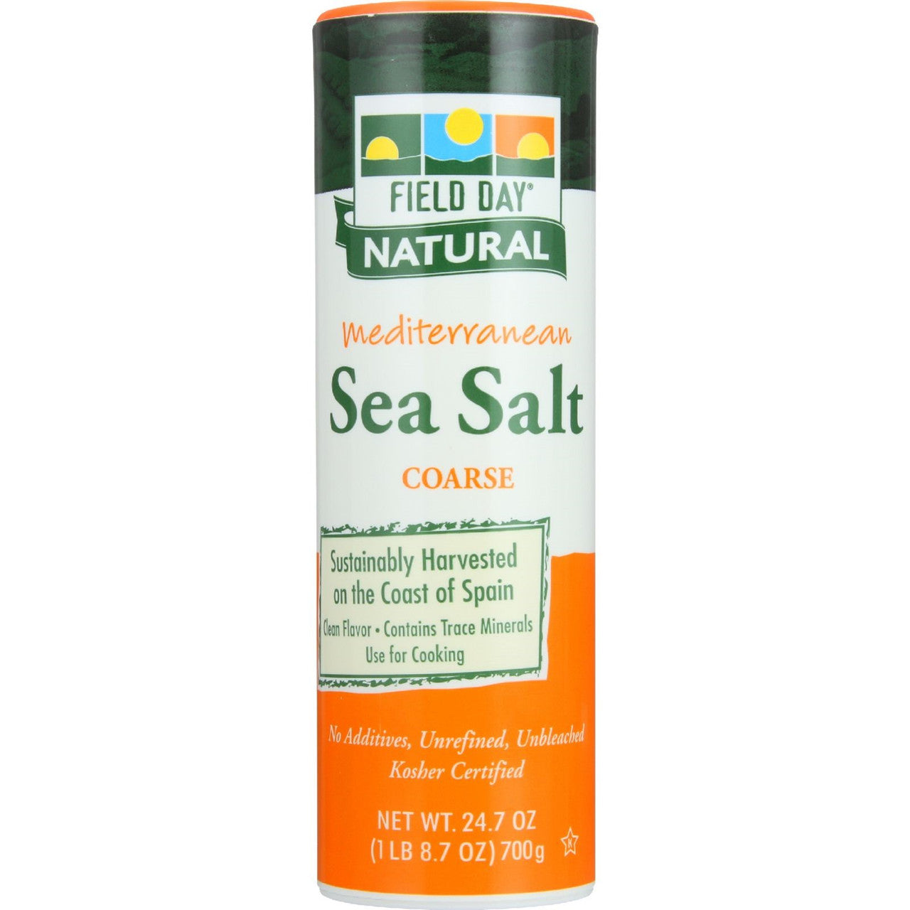 Field Day Coarse Mediterranean Sea Salt (20x24.7 Oz) Default Title