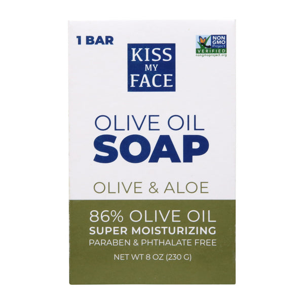 Kiss My Face Olive & Aloe Bar Soap (1x8 Oz) Default Title
