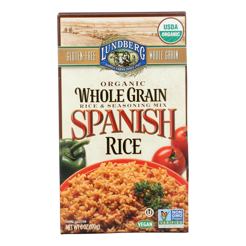 Lundberg Organic Whole Grain Spanish Rice (6x6 OZ)