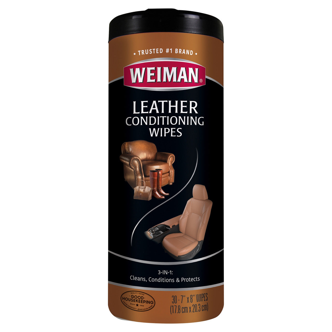 Weiman Leather Wipes (4x30 CT) - GreatEagleInc