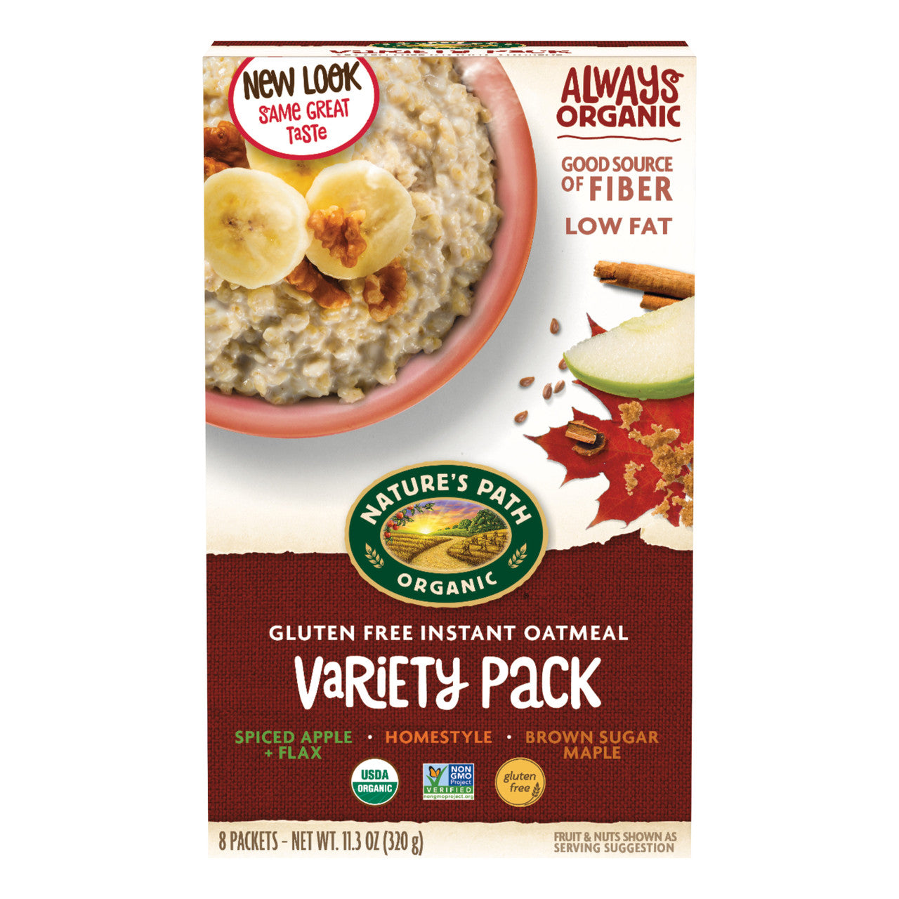 Nature's Path Oatmeal GF Var Pk (6x11.3OZ ) - GreatEagleInc