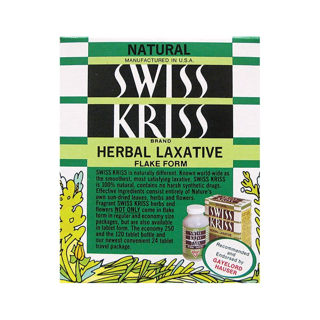 Modern Products Swiss Kriss Laxative Flakes (1x3.25 Oz) - GreatEagleInc