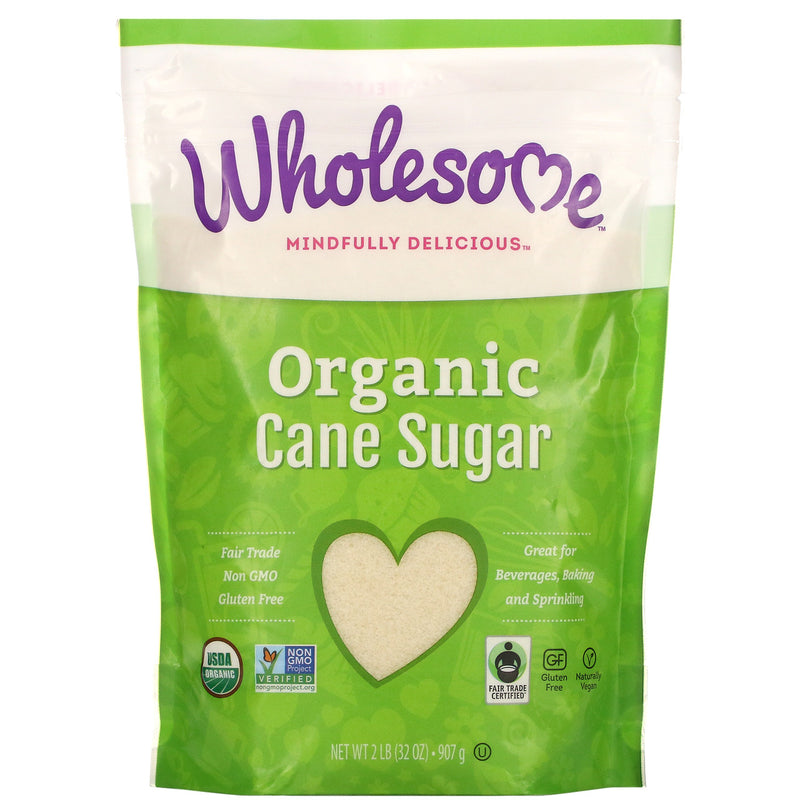 Wholesome Sweeteners Milled Unrefined Sugar (12x2 LB)