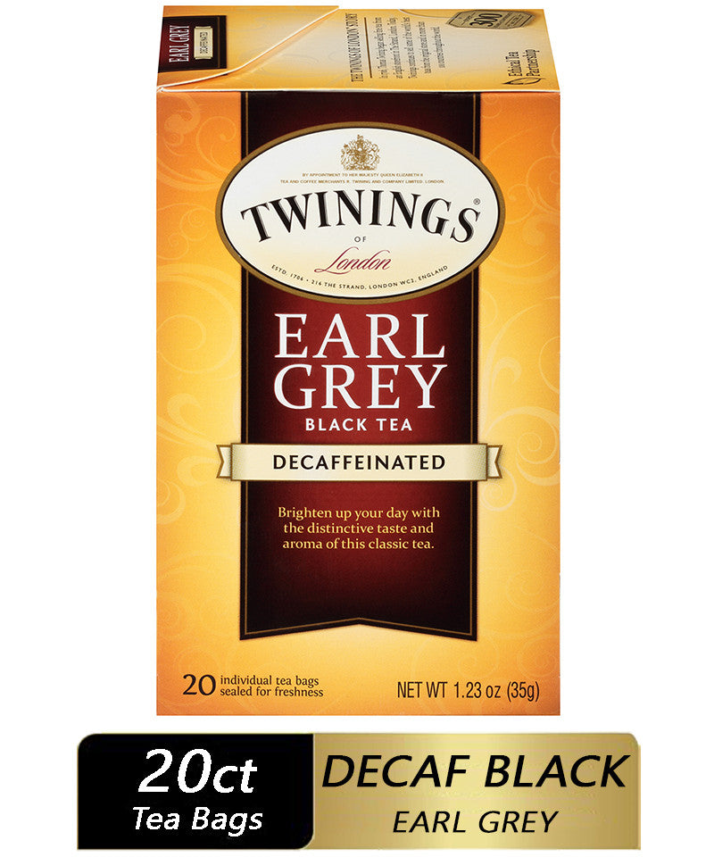 Twinings Decaf Earl Grey Tea (6x20 Bag) Default Title