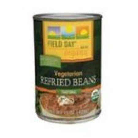 Field Day Vegetarian Refried Beans (12x15 Oz) Default Title
