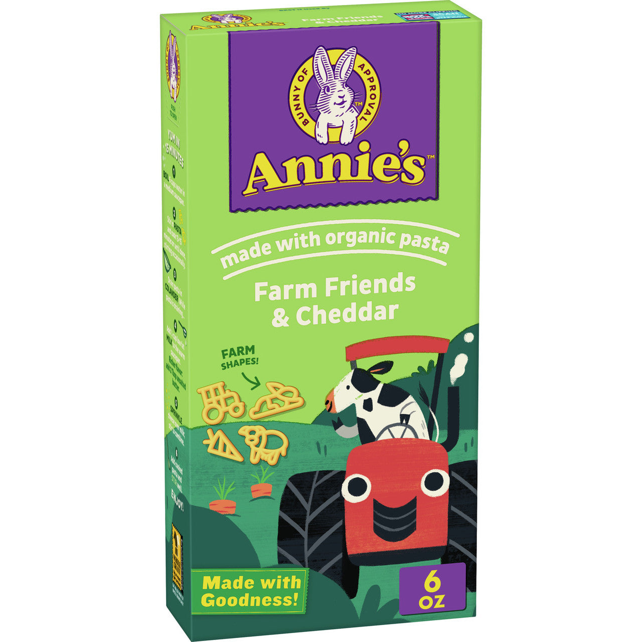 Annie's Homegrown Brnie Frm Mac & Cheese (12x6OZ ) Default Title