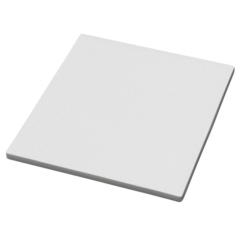 84" White Gel Memory Foam Mattress topper with Removable Cover - GreatEagleInc
