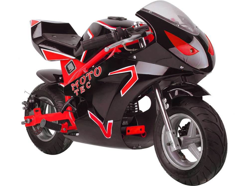 Gas Pocket Bike Gt 49cc 2-stroke Red - Apparel & Accessories