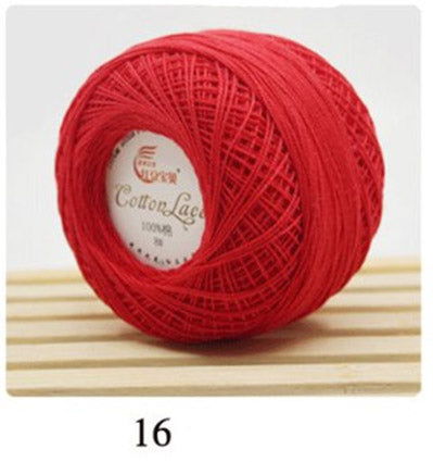 Crochet Knitting yarn Soft Comfortable Thin Yarn Lace Threads for Knitting 14 Colour Eco-friendly Dyed Sweater Scarf