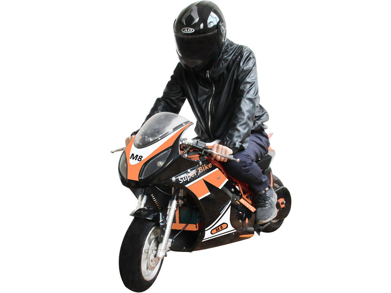 48v 1000w Electric Superbike Black - GreatEagleInc