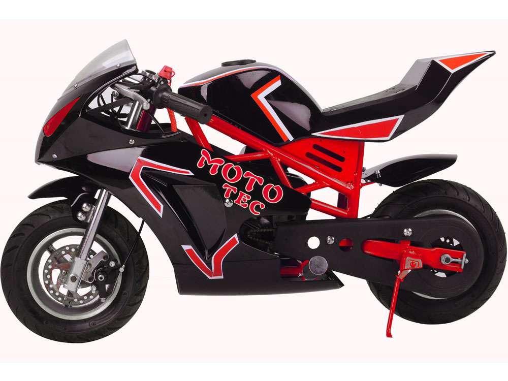 Gas Pocket Bike Gt 49cc 2-stroke Red - Apparel & Accessories