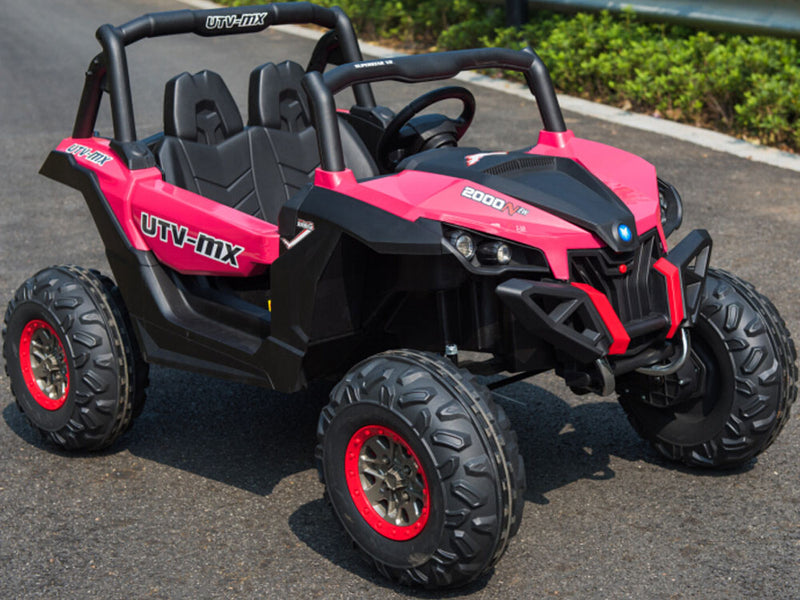Mini Moto Utv 4x4 12v Pink (2.4ghz Rc) - Apparel & Accessories